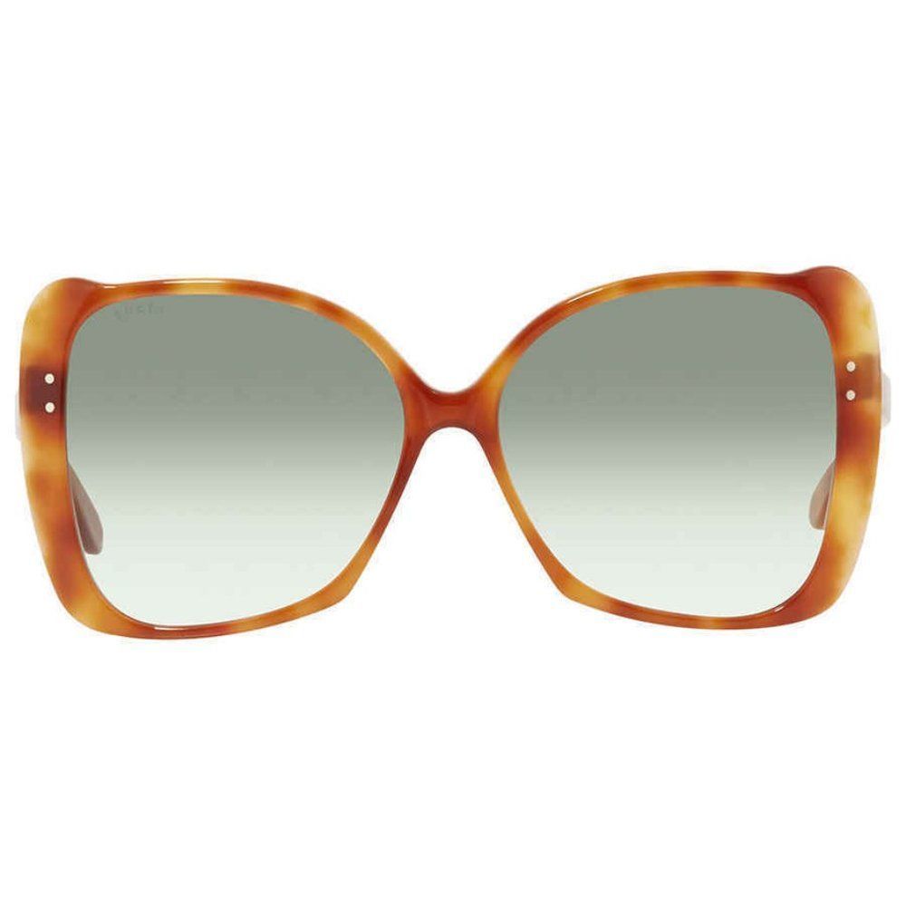 NEW Gucci Light Green Butterfly Women's Sunglasses - Picture 2 of 4